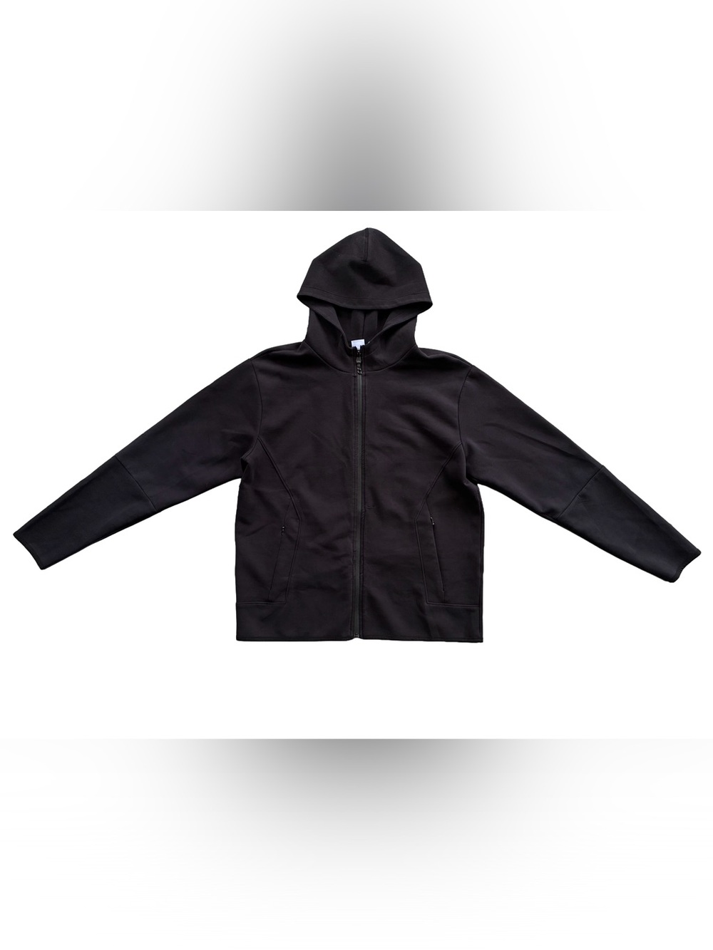 Black Full-Zip Hooded Jacket / Hoodie | Men’s Size Large